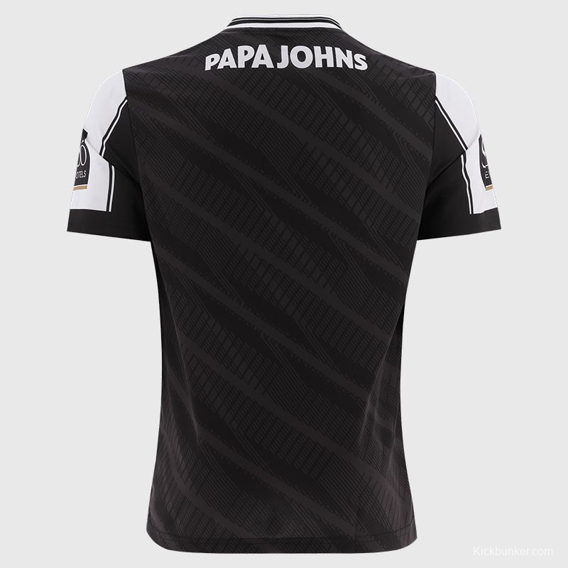 25/26 Galway GAA Black with Diagonal Stripes Jersey