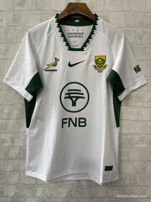 2026 South Africa Away White Rugby Jersey