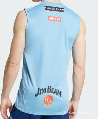 2026 NSW Blues Sky Blue with Diamond Pattern Women's Jersey