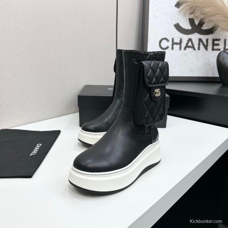 Chanel 2025/SS Short Boots Essential Fall/Winter Item - LY00390