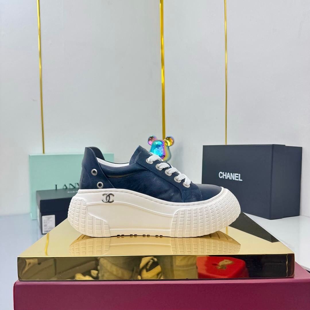 Chanel 2025 SS Panda Loafers Casual Sports Shoes - LY00330