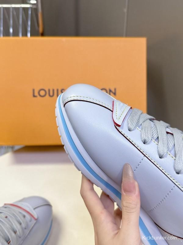 Louis Vuitton 2025 SS Pharrell Williams Collaboration Thick Sole Sneakers Retro Running Shoes - KFY00380