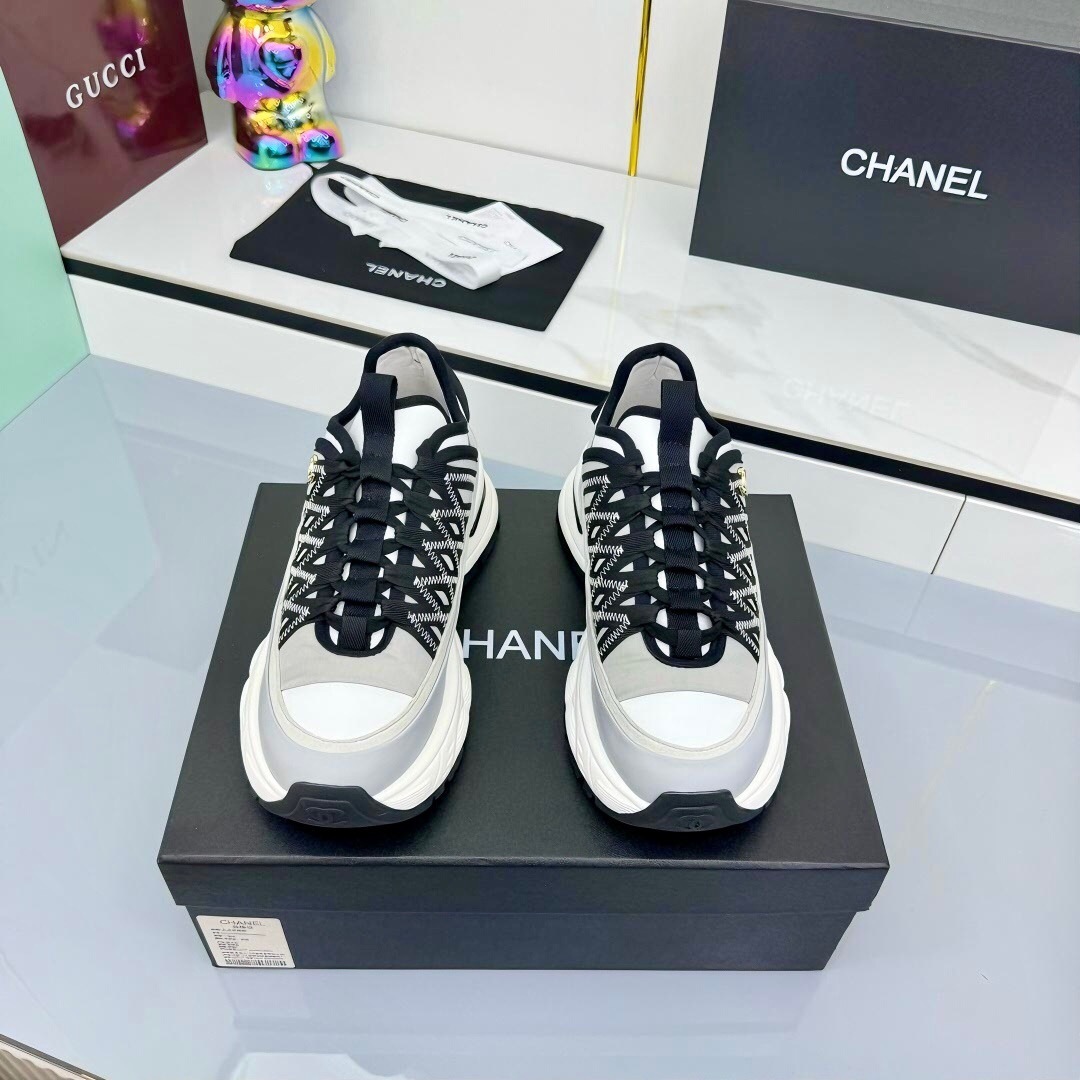 Chanel 2025 SS Panda Sneakers Classic Design Casual Sports Shoes - LY00360