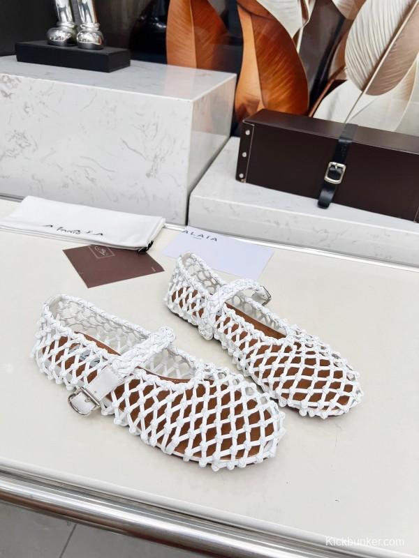 Alaia Handwoven Ballet Dance Shoes with 0.8CM Inner Height - LY00280