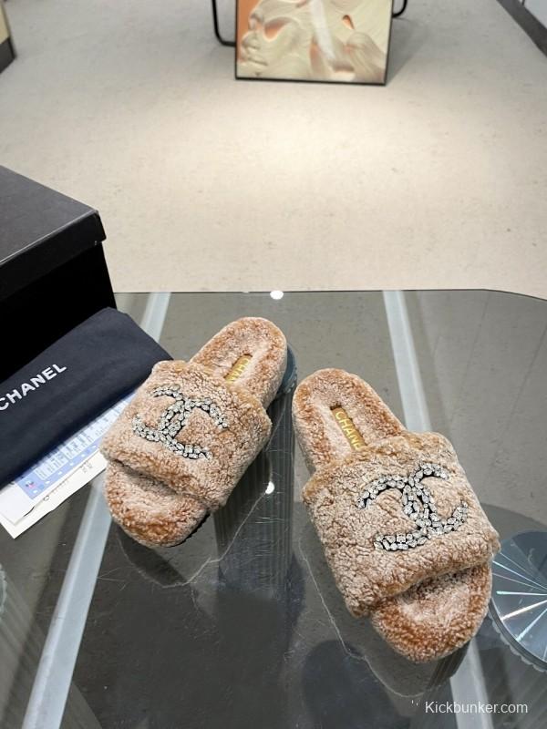 Chanel 2025/SS New Wool Slippers Soft Wool - LY00280