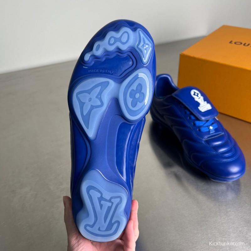 Louis Vuitton Footprint Soccer Sneakers Unisex Sport Shoes - Footprint Soccer