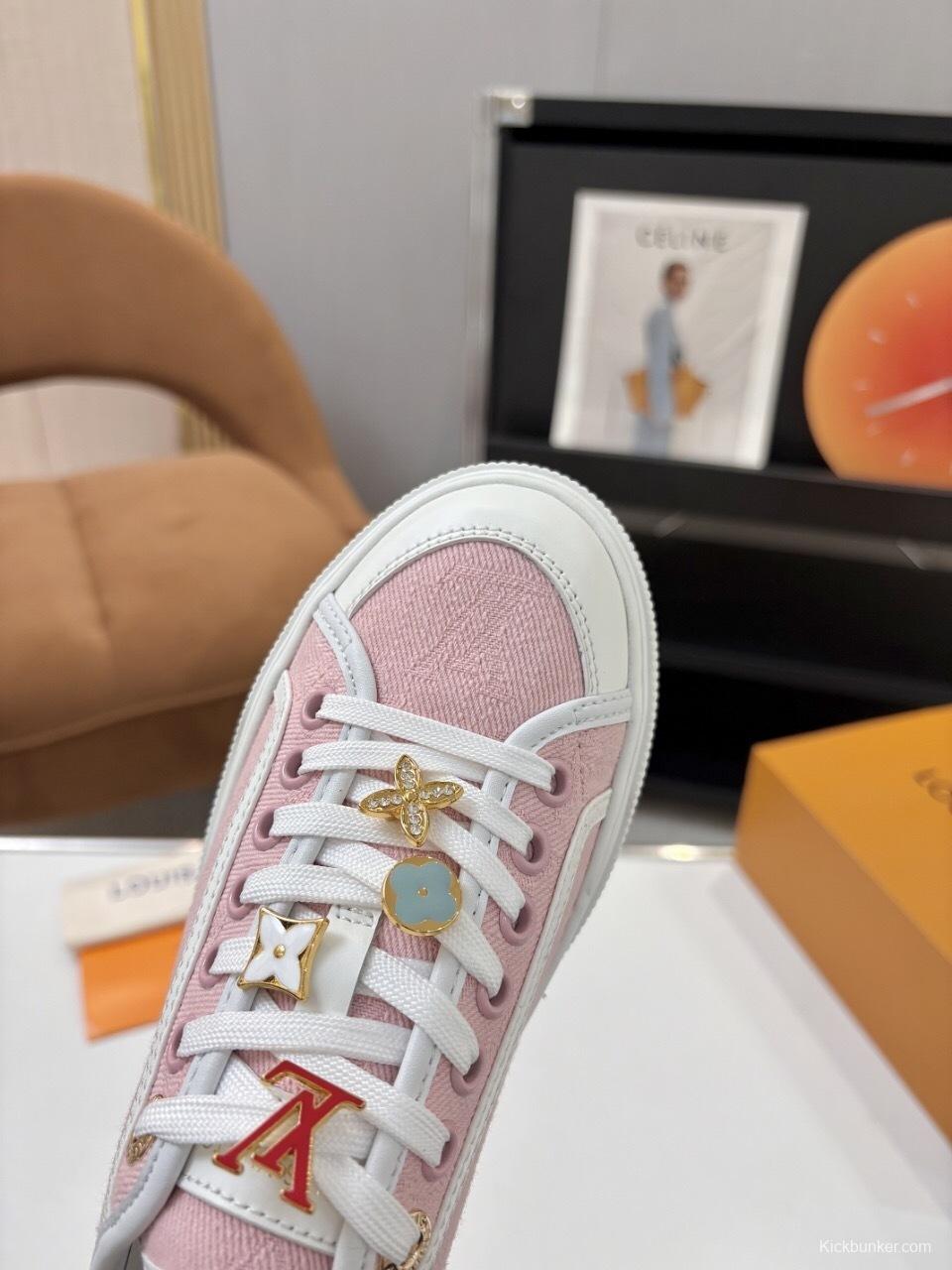 Louis Vuitton Lagoon Series Monogram Denim Sneakers - AS00300