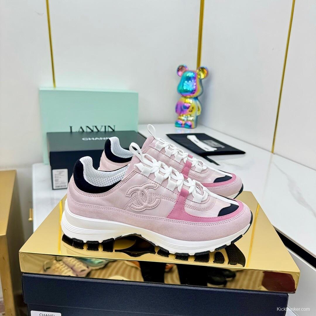 Chanel 2025 SS Chunky Sole Casual Sneakers - AS00310