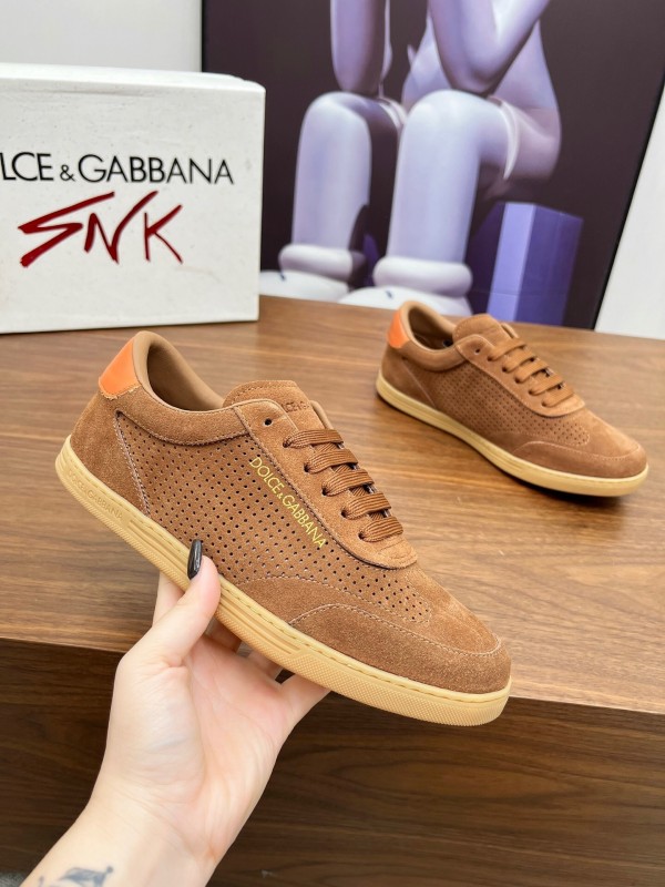 Dolce & Gabbana 2025 SS Casual Shoes with Exaggerated Fashion Style - AS00270