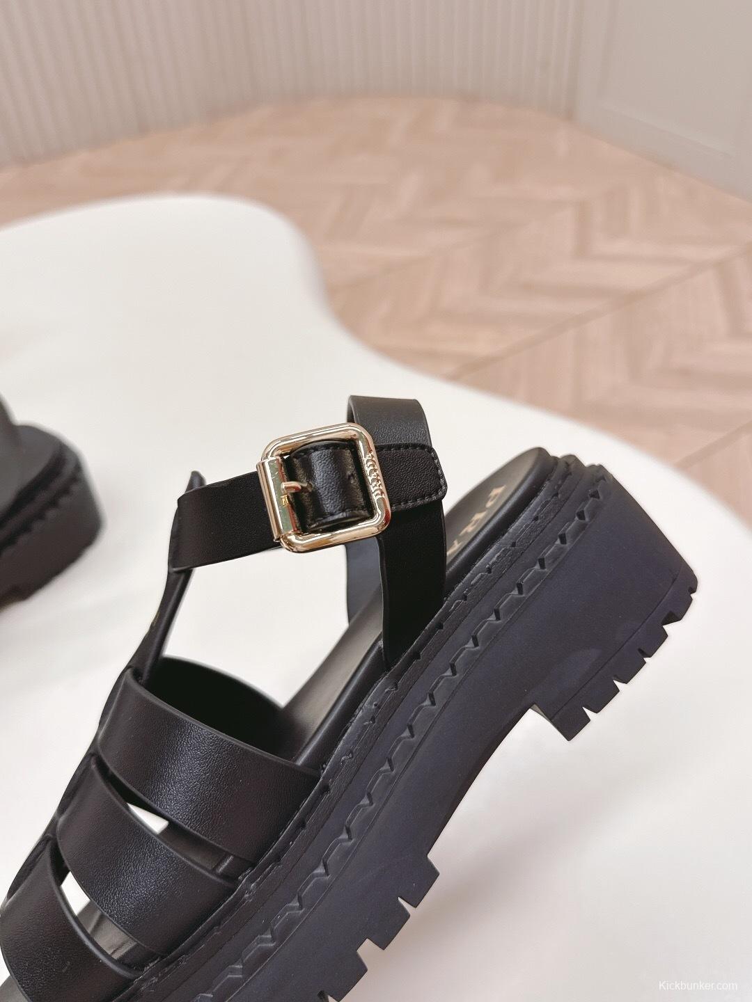 Prada Spring/Summer 2025 Low-Top Sandals Roman Platform - LY00290