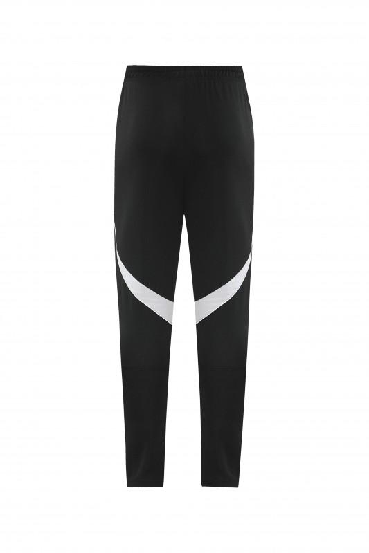 25/26  Adidas Black Full zipper Jacket Tracksuit+ long pants