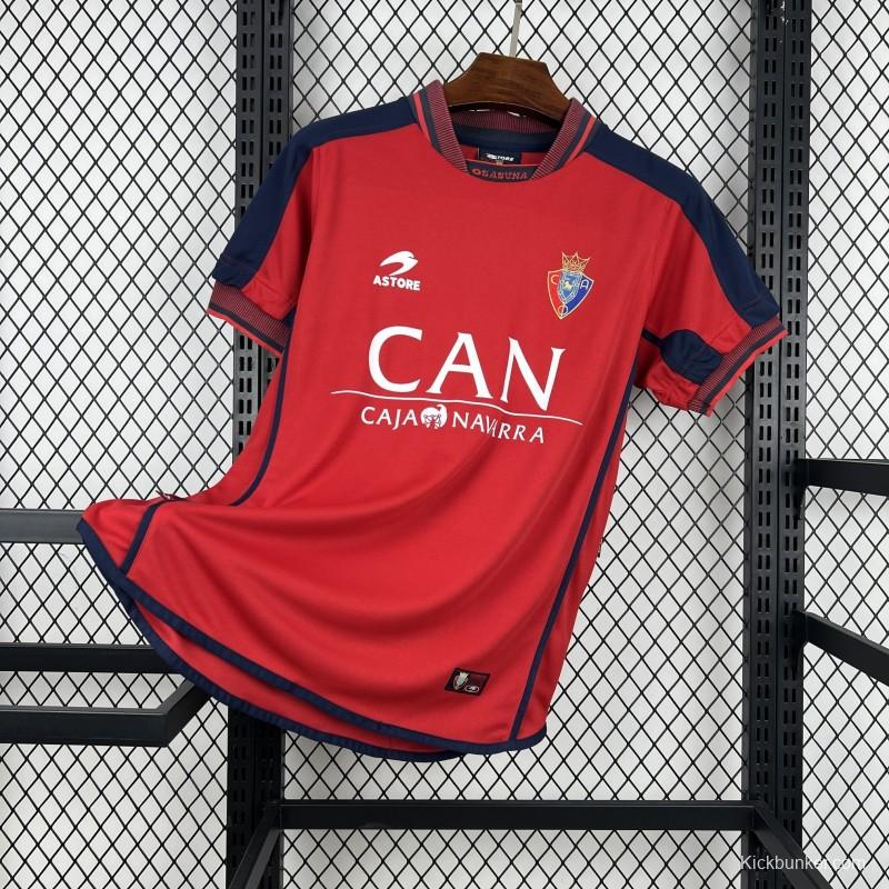 2000/01 Retro CA Osasuna Home Jersey
