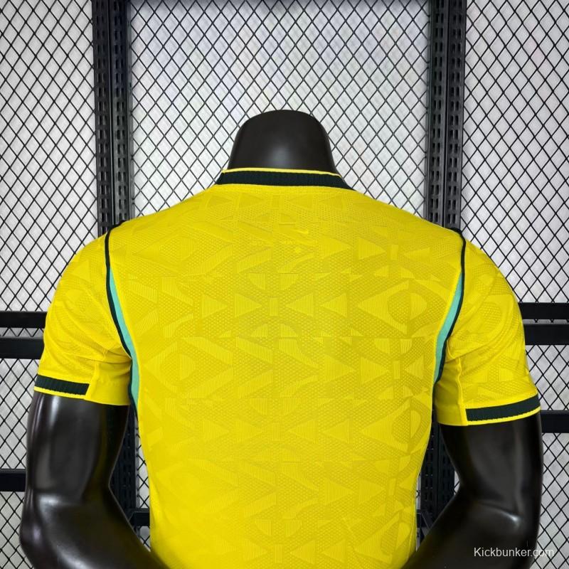 2026 Player Version Mens Brazil World Cup Home Jersey