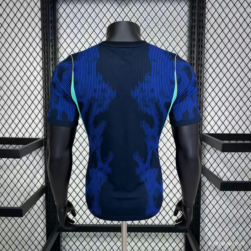 2026 Player Version Mens Brazil World Cup Away Jersey