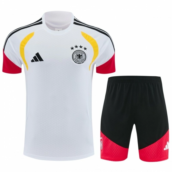 26/27  Germany White Short Sleeve+Soccer Shorts
