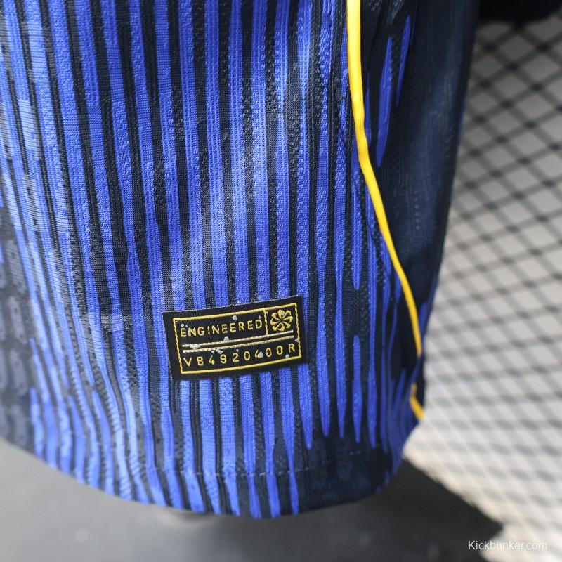 Player Version 26/27 Brazil Navy Blue Special Edition Long Sleeve Jersey