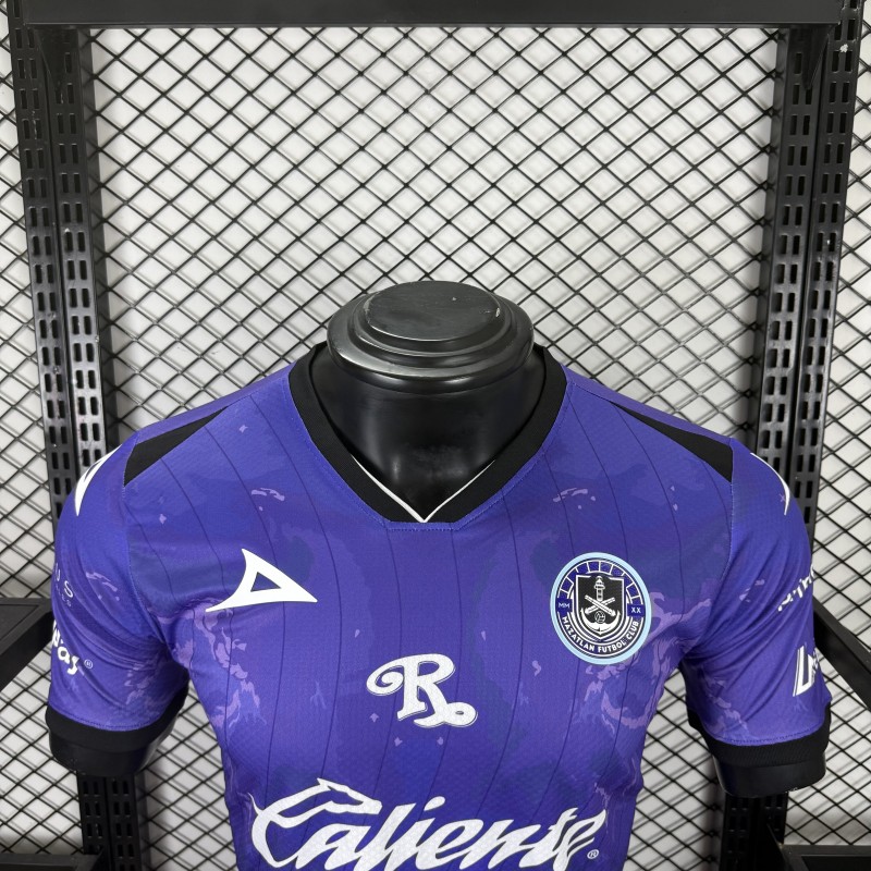 Player Version 25/26 Mazatlán FC Purple with Marble Wash Texture Jersey