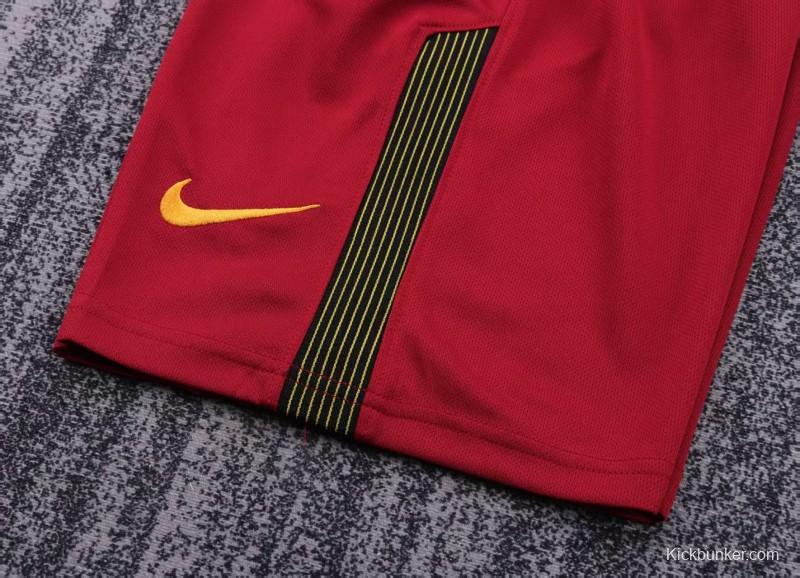 Retro Kids 17/18  AS Roma Home Jersey