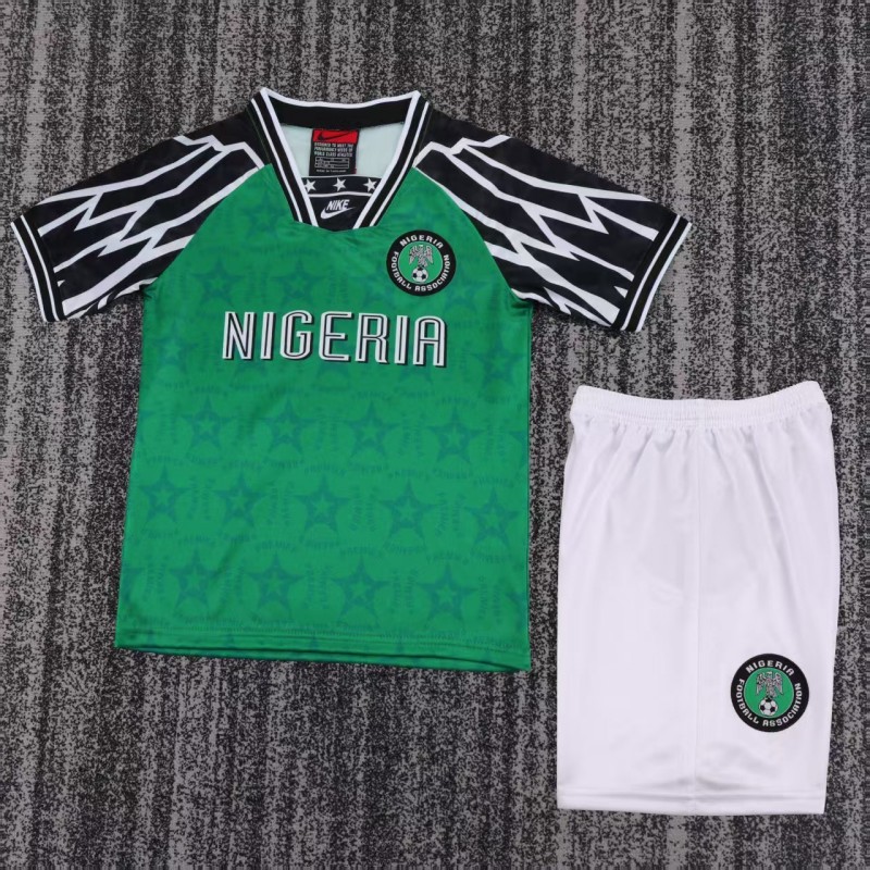 Retro Kids 1994 Nigeria Home Jersey