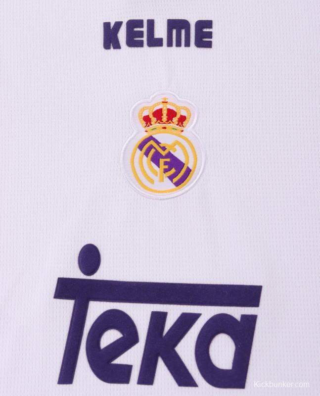 Retro Kids 97/98 Real Madrid Home Jersey