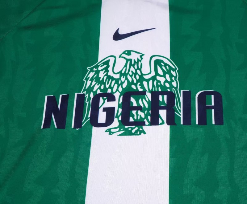 Retro Kids 1996  Nigeria Green Home Jersey