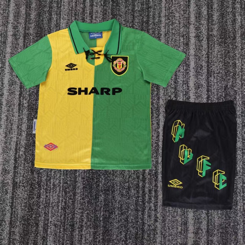 Retro Kids 92/94 Manchester United Away Jersey