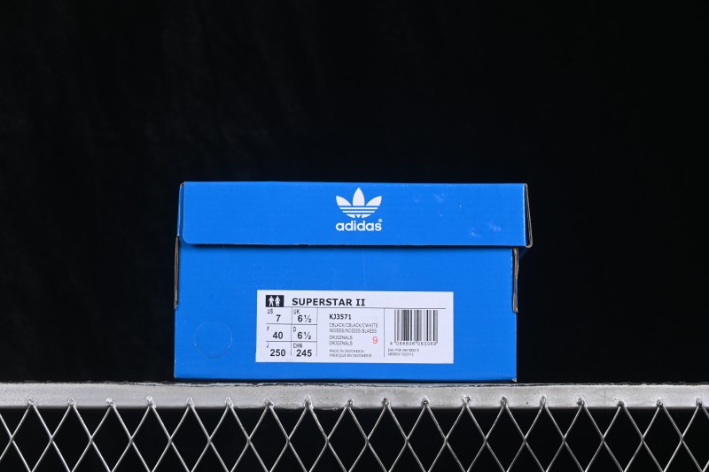 Adidas Originals Superstar II Classic Shell-Toe Casual Sneakers - KJ3571