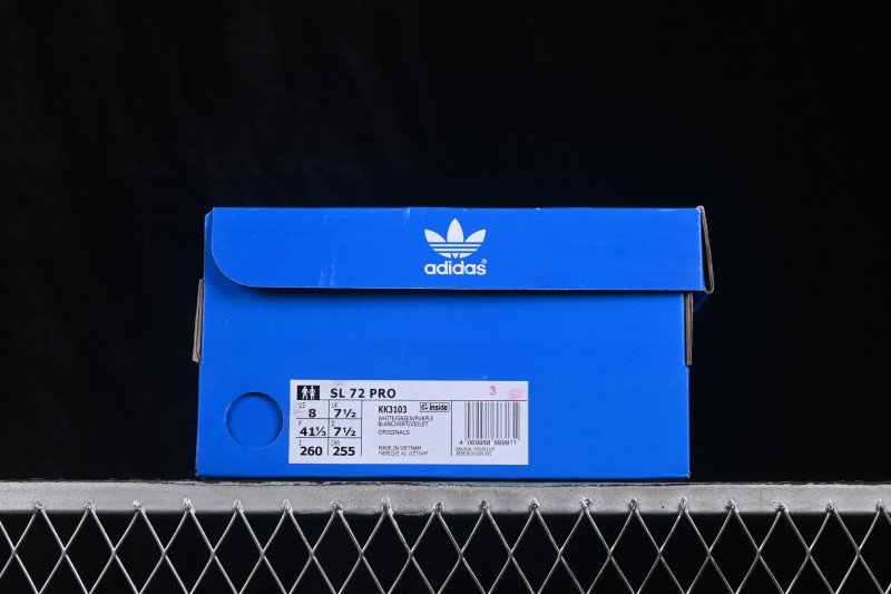 Adidas Originals SL 72 Retro Running Shoes with Classic Suede Overlays - KK3103