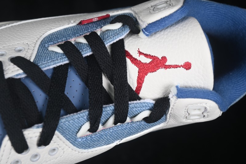 Levi's x Air Jordan 3 Retro High Denim Collaboration Basketball Shoes - IR0912-400