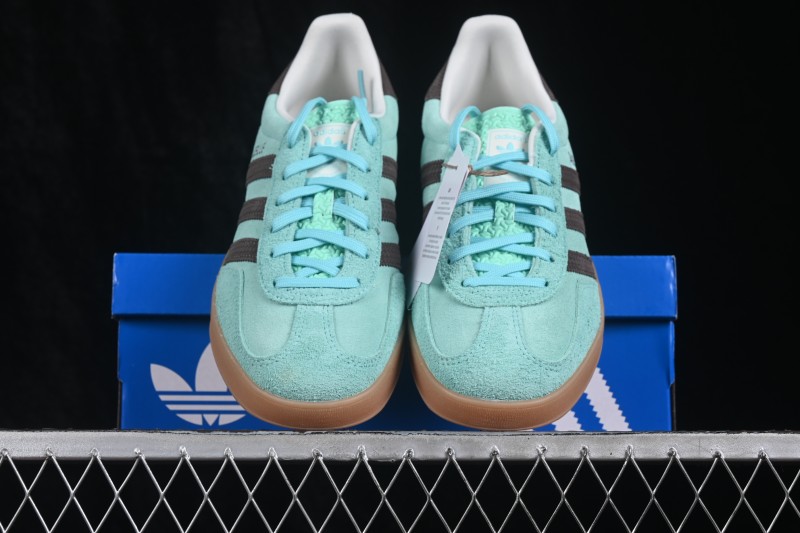 Adidas Originals Gazelle Indoor Retro Low-Top Casual Skateboarding Shoes with Non-Slip and Wear-Resistant Sole - KZ6952