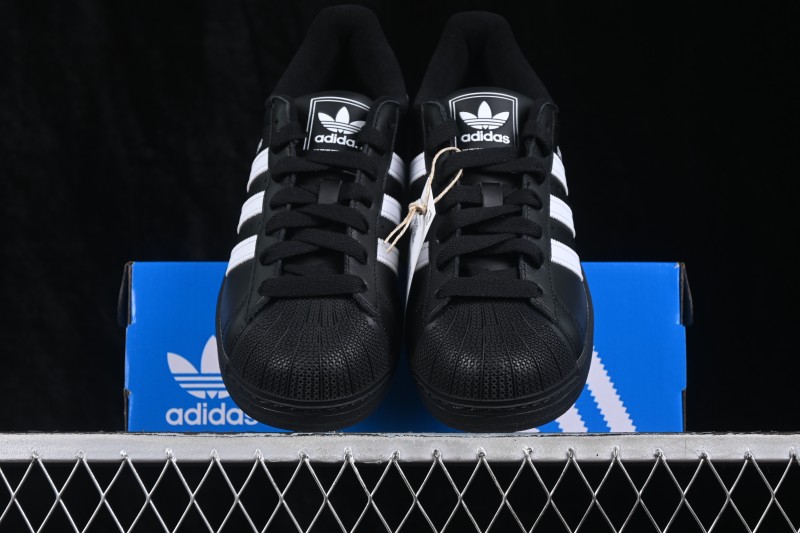 Adidas Superstar II Classic Shell-Toe Casual Sneakers with Premium Leather Upper - JI0079