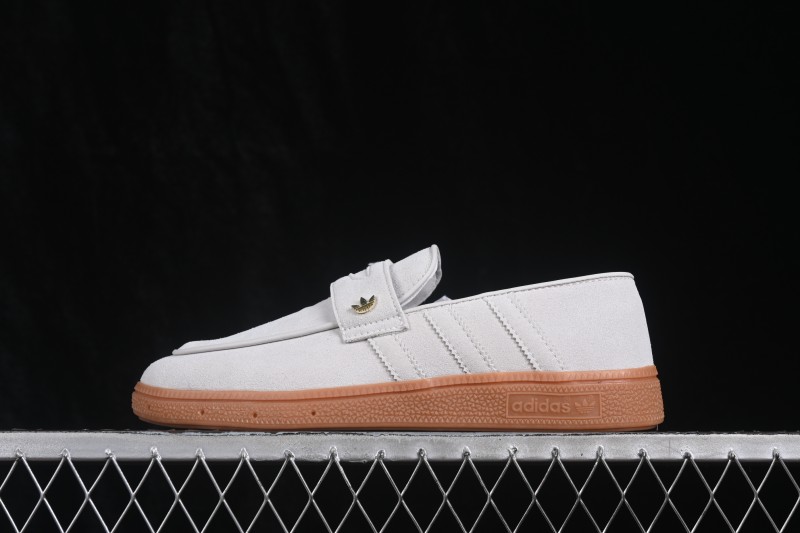 Adidas Handball Spezial Loafer Retro Casual Shoes with Suede Upper and Gum Sole - KJ0640