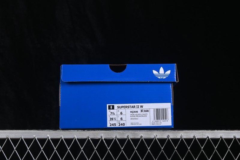 Adidas Originals Superstar II Classic Shell-Toe Casual Sneakers - HQ2646