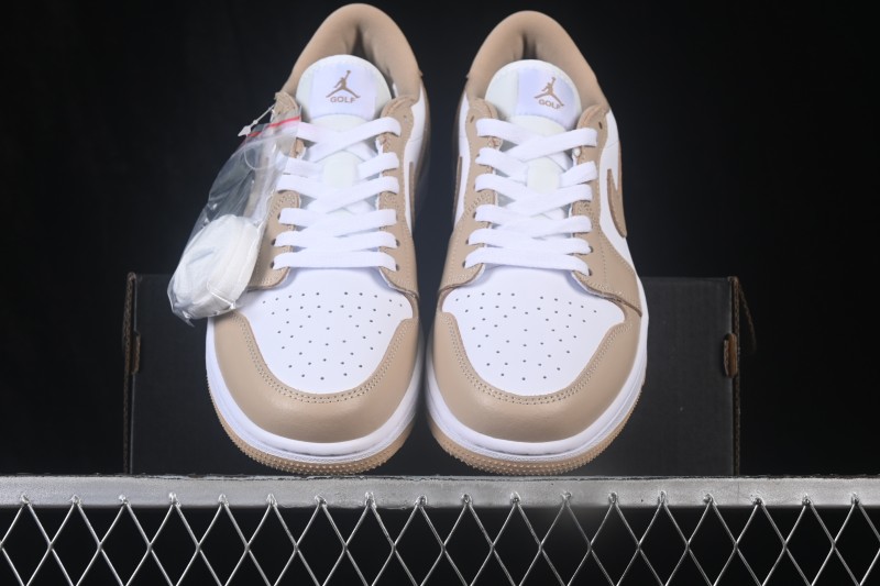 Nike Air Jordan 1 Low Retro Basketball Shoes with Classic White and Yellow Colorway - DD9315-117