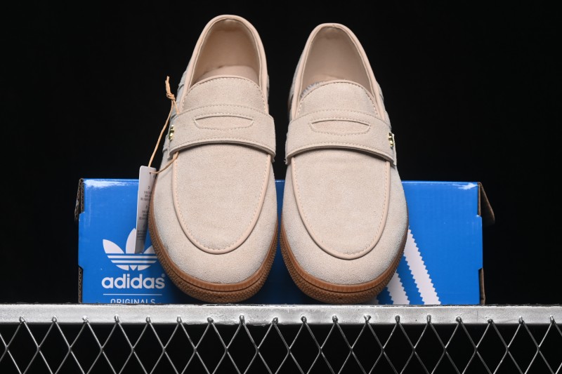 Adidas Handball Spezial Loafer Retro Casual Shoes with Suede Upper and Gum Sole - KJ0639