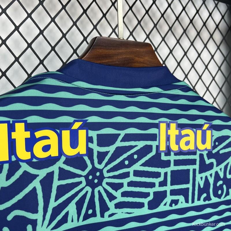 2024 Retro Brazil Pre-Match Jersey