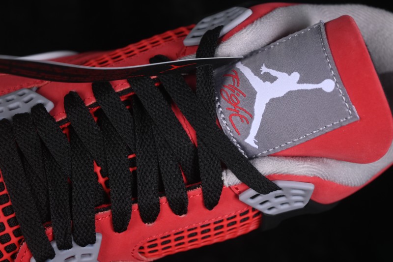Air Jordan 4 Retro 'Toro' Running Shoes with Premium Leather Upper - FQ8138-600