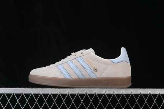 Adidas Originals Gazelle Indoor Retro Low-Top Sneakers with Suede Upper and Gum Rubber Outsole - JR2432