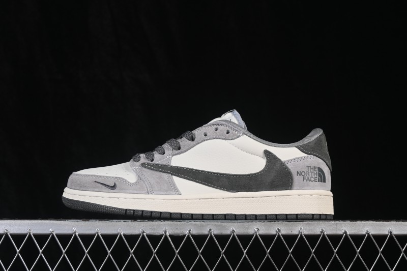 Nike Travis Scott x Fragment Design x Air Jordan 1 Low OG SP AJ1 Low-Top Culture Skateboarding Shoes - XS2025-093