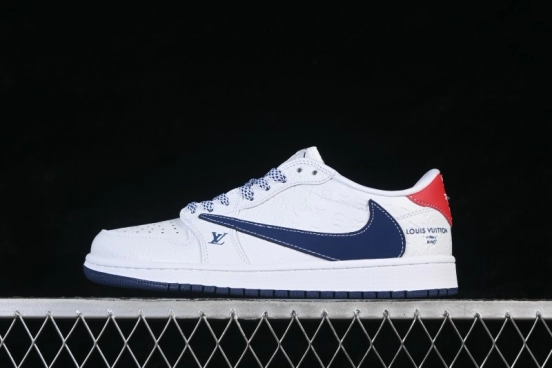 Nike Air Jordan 1 Low Retro Basketball Shoes with Premium Custom Craftsmanship - LD2028-062
