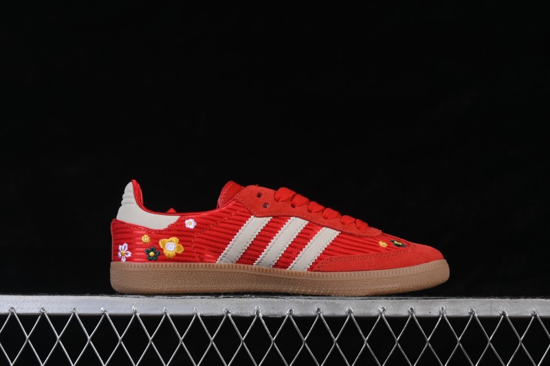 Adidas Samba OG Classic Skateboarding Shoes with Suede Upper - IH9056