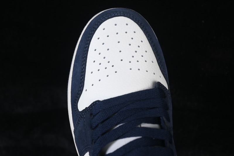 Nike Air Jordan 1 Low AJ1 Black Toe Low Top Casual Skateboarding Shoes - IO7448-400