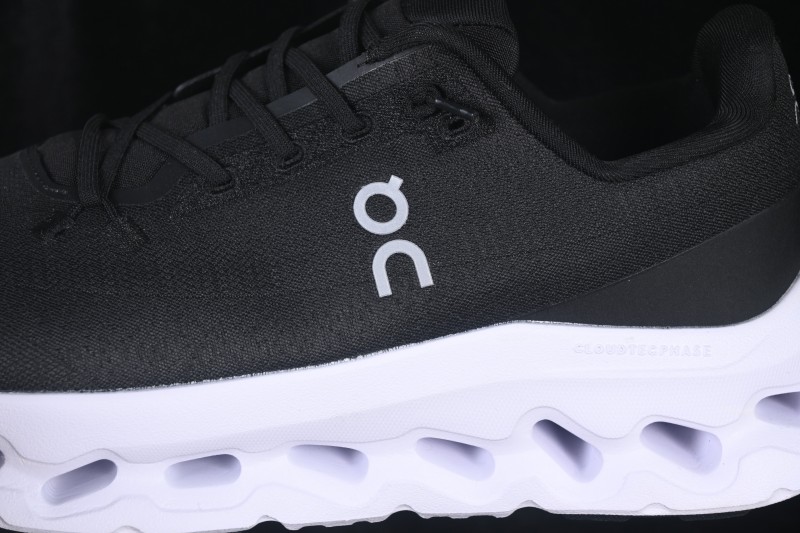 On Cloudtilt Comfortable Slip-Resistant Low-Top Casual Urban Commuter Running Shoes Black White - X.C3