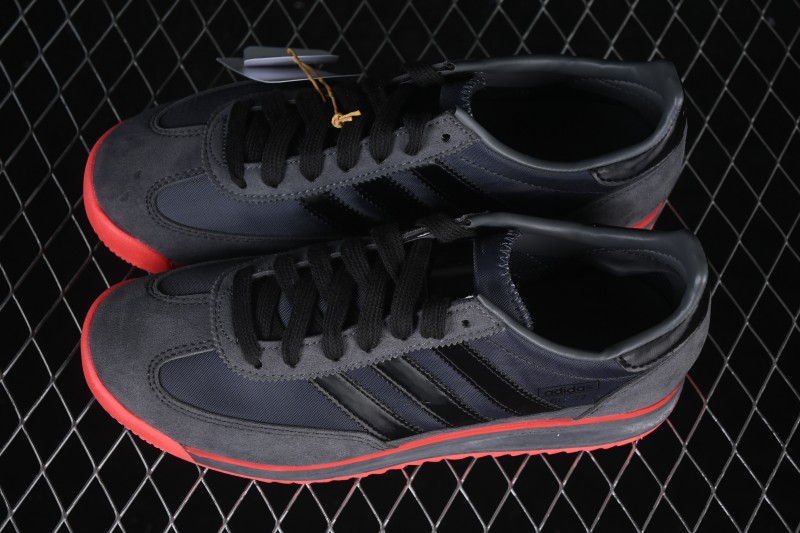 Adidas Originals SL 72 Retro Running Shoes with Classic Suede Overlays - KJ1203