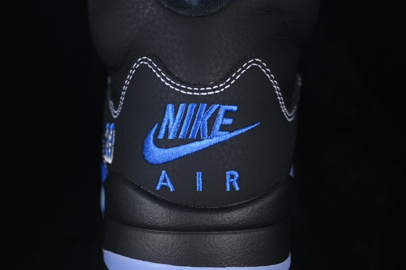 Nike Air Jordan 5 Retro x Awake NY Black Metallic High-Top Sneakers - DV4982-004