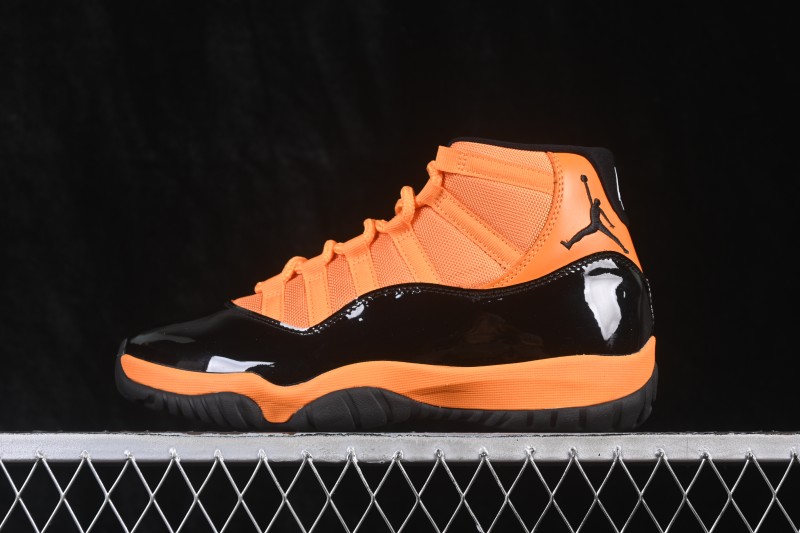 Nike Air Jordan 11 Retro AJ11 Patent Leather Black Yellow CT8012-700