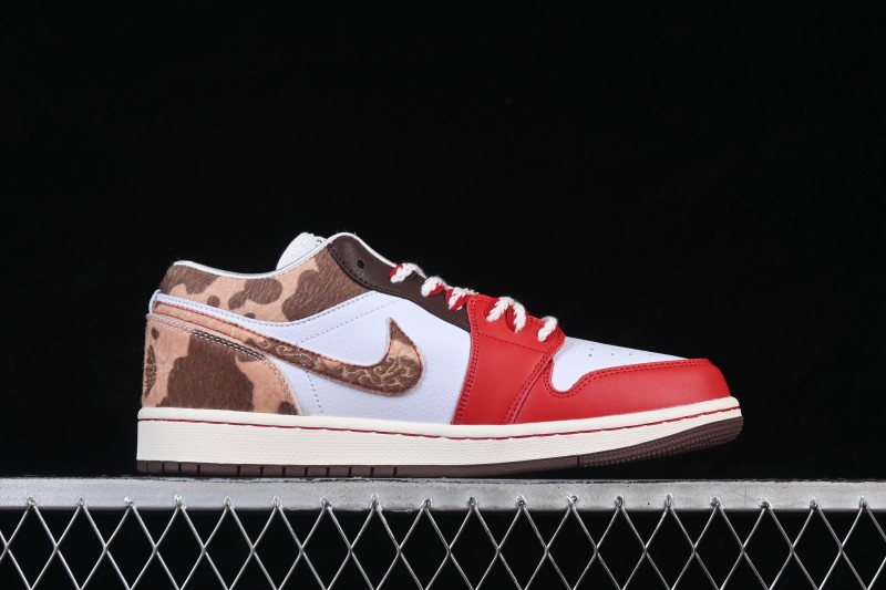 Nike Air Jordan 1 Low Chinese New Year Year of the Horse Retro Basketball Shoes - IQ5321-121
