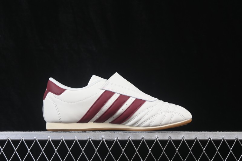 Adidas Originals Taekwondo Lace Training Shoes with Wrapping Fit, Cushioned Comfort, Slip-Resistant and Abrasion-Resistant Low-Top Design - JS4527