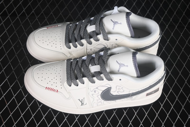 Nike Air Jordan 1 Low OG SP Collaboration Casual Skateboarding Shoes - CW6688-112