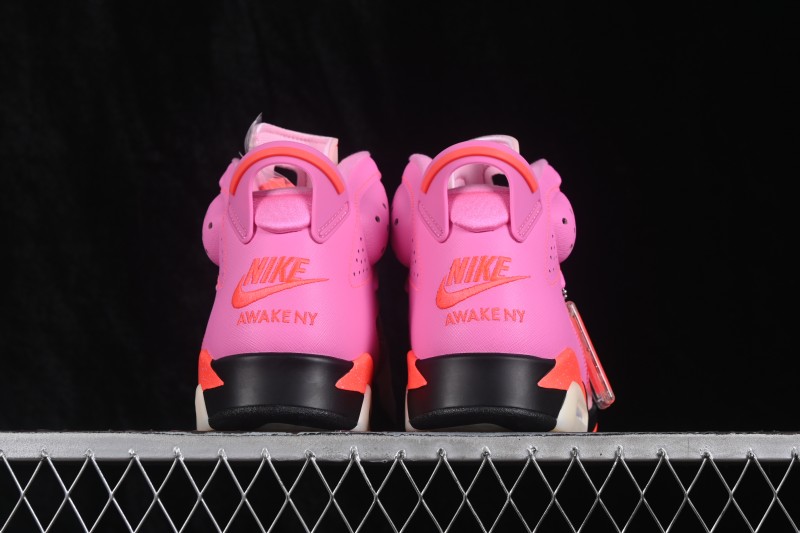 Nike Air Jordan 6 Retro Awake NY Collaboration Sneakers in Playful Pink - IQ5706-600